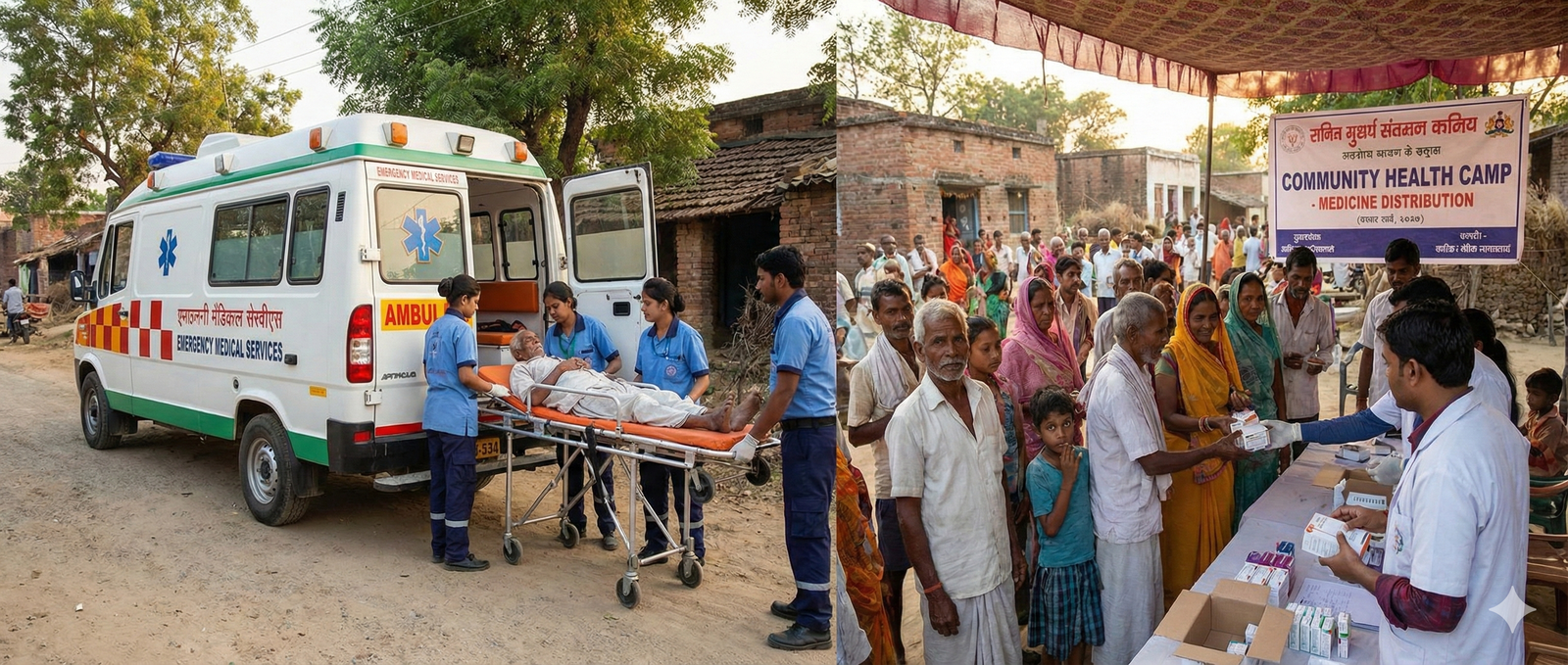 Ambulance service and medicines
